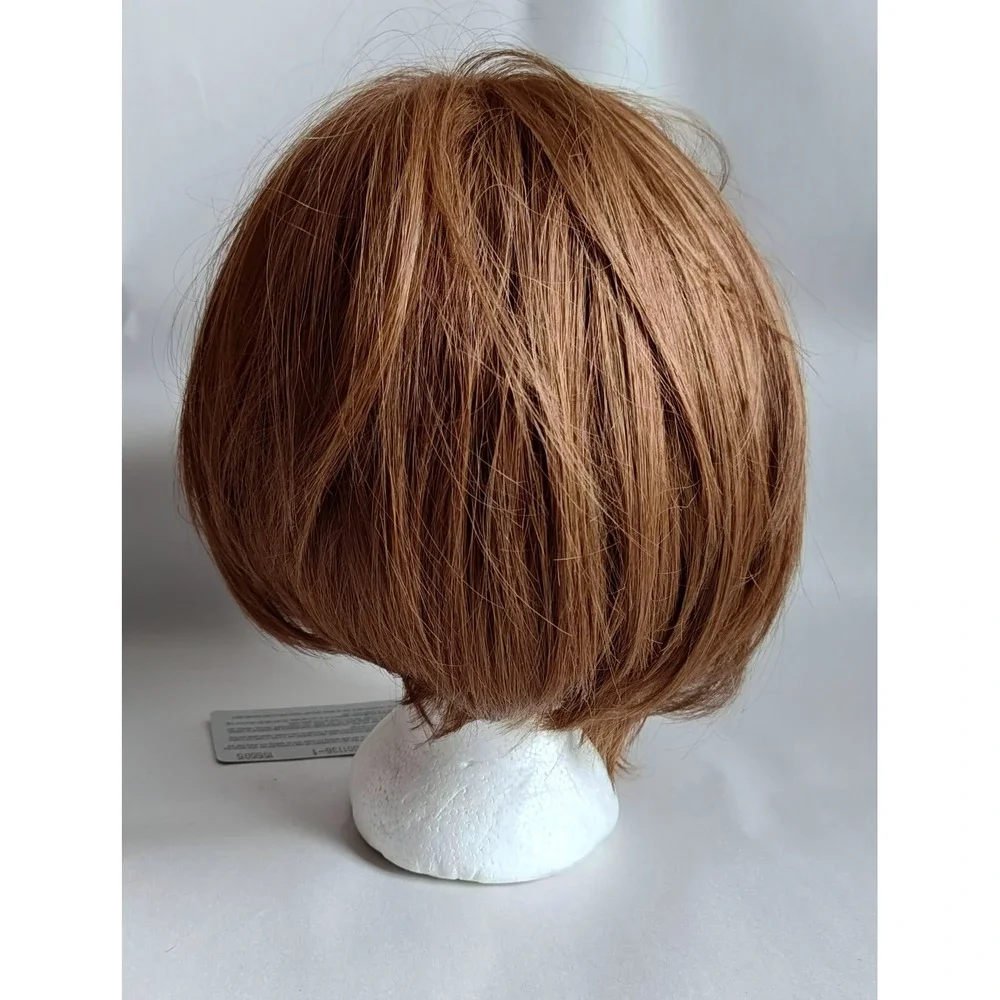 HOW Luxhair Mid Length Bob Wig Womens Light Brown 1261 Tabatha Coffey Synthetic